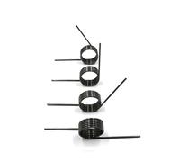 10pcs Torsion Spring Wire Diameter 0.6mm Angle 60/90/120/180 Degree V-Shaped Torsion Spring (10PCS)(120 Degrees,6 LAPS_6MM)