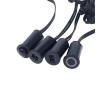 10pcs Touch Motion Sensor Switch Hand Sweep Wave On-Off 12V-24V IR Movement Sensing For Closet Cabinet Light Wardrobe Door Lamp 3P-HY(B)
