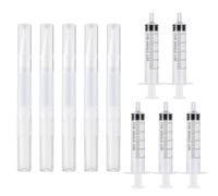 10pcs Touch Up Paint Brushes Fillable Paint Brush Pens,Paint Touch Up Pen for Wall Paint Pen,Large Capacity Touch-Up Paint Pen Drywall Repair Kit for Drywall Cabinets Furniture Stains Scratches Repair