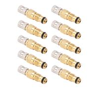 10PCS Tractor Air Liquid Valves Tire Brass Valve Stem TR218A CH3 Core Housings Replacement