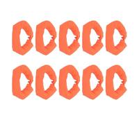 10pcs Traffic Cone Weighted Ring Bag Orange Cloth Reflective