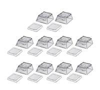 10pcs Transparency PC Keycaps Long Time Use Wear Resistance Optimized For Backlight Mechanical Keyboards Transparency Keyboards Keycaps