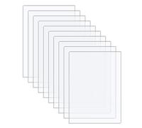 10Pcs Transparent Acrylic Sheets, BetterJonny 8 * 12inch Clear Glass Sheets Hand Drawn Color Palette DIY Paint Board for Painting Color Grading, Changing Photo Frames, and DIY Display Projects