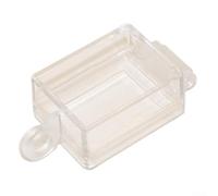 10PCS Transparent Power Button Switch Covers for KCD4 Marine Rocker - Dustproof Accidental Touch Protector Guard for Home Security & Outdoor Use - 38.5x29.5x18mm(A)
