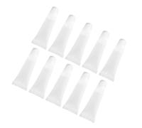 10pcs Transparent Refillable Lip Balm Containers Small Cosmetic Tubes With Angled Applicator Tip Empty Gloss Tube Empty Gloss Tubes