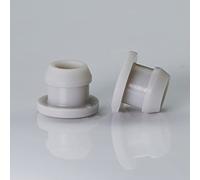 10Pcs Transparent Silicone Rubber Hole Plugs End Caps Snap-On Grommet 4.5-50.6Mm Bung Wire Cable Protect Bush,Seal Plugs(5pcs,13.5Mm(Xy 0023))(5pcs,9Mm(Xy 0014))