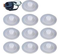 10Pcs Transparent Silicone Water Bottle Lid Plug Non Spill Bottle Lid Plug Silicone Straw Hole Grommets Dust- Proof Plugs Cap Protector,Lids