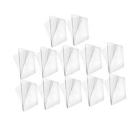 10Pcs Transparent Wall Mounted Replacement Sticky Pads for Kitchen Bathroom Shower Caddy Organizer Rack Holder Nail Free Adhesive Hooks Shower Accessories(Double-Sided Sticker)