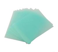 10pcs Transparent Welding Cover Lens Protective Sheet 138x126mm High Temperature Resistance PC Board for Inner Outer Shield Safety Gear(110 * 90mm)