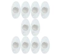 10Pcs Transparents Clear Earplug Acrylics Earrings Backs for Everyday Use Portable Women Heavy Earrings Stopper Earplug Holder