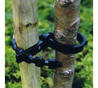 10PCS Tree Ties for Plant Support Adjustable Soft Rubber Straps 24cm Length