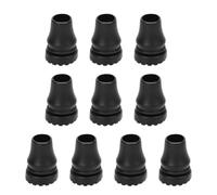 10Pcs Trekking Poles Feet Covers with Nonslip Base | Universals Trekking Poles Feet Covers for Wet Walking Stick Accessories Durability Replacement