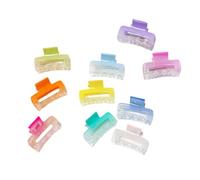 10pcs Trendy Korean Gradual Hair Clip Portable And Stylish Hairpins Lovely Girls Hair Grip Claw For Everyday Use