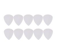 10Pcs Triangle Shape Stainless Steel Guitar Picks, 0.3mm Finger Shrapnel Metal Guitar Plectrum Guitar Accessories