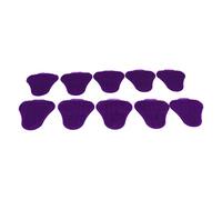 10pcs Triangle Urinal Screen Deodorizers, Scented Anti Splash Urinal Deodorizer Mats with Long Lasting Fragrance for Men's Restroom, Commercial Use in Offices Restaurants Hospitals (Purple)