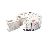 10Pcs Triangular Shape Gift Wrapping Box Party Treat Container for Holding Candies Chocolate Cookie Sweets Soap Birthday Packaging