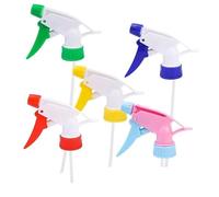 10pcs Trigger Sprayer Nozzle for Beverage Bottles, Adjustable Mist | Spray head for bottles, one-hand trigger, adjustable mist/stream, PP, multipurpose home & garden use