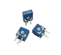 10PCS trimmer potentiometer PT10-50K Vertical adjustable resistor hexagonal hole NWPNLXEA