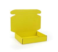 10pcs Triple Layer Corrugated Paper Thick Folding Box Color Packaged Express Cardboard Case Clothing Gifts Cosmetics Pack Carton for Valentine's Day(Color3,30x20x8cm)