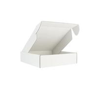 10pcs Triple Layer Corrugated Paper Thick Folding Box Color Packaged Express Cardboard Case Clothing Gifts Cosmetics Pack Carton for Valentine's Day(Color7,20x14x4cm)