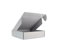 10pcs Triple Layer Corrugated Paper Thick Folding Box Color Packaged Express Cardboard Case Clothing Gifts Cosmetics Pack Carton for Valentine's Day(Color6,25x15x4cm)