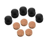 10pcs Trombone Slide Rubber End Bumper and Cork Pad Repair Kit