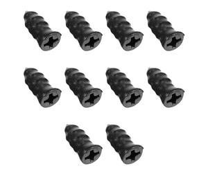 10pcs Tubeless Tire Repair Tool with Rubber Covered Iron Nails | Compact Lightweight Kit, Fits Most Vehicle and Scooter Tyres, Glove Box Storage, Tool Free Portability