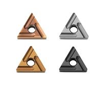 10pcs Turning Tool Carbide Inserts TNMG160404 Tnmg 160408 Indexable Lathe Inserts CNC Insert Internal Turning Insetrs(AP3135E,TNMG160404R-S)