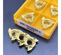 10pcs Turning Tool MMT 11ER 11IR 16ER 16IR 22ER 22IR AG55 AG60-S VP15TF US735 UE6020 Universal Thread Carbide Insert Lathe Slotting(MMT 11IR AG55,UE6020)
