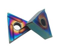 10pcs Turning Tool Nano Blue TNMG160404R TNMG160404L TNMG160408R TNMG160408L Insert CNC Milling Cutter For Stainless Steel(TNMG160408L KT7030)