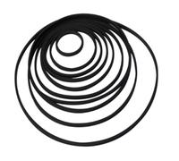 10Pcs Turntable Belt for Record Player Replacement Rubber Flat Drives Repair Turntable 190-471mm Record Player