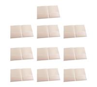 10pcs Two-Page Folders Durability Build Tear Resistant Document Organizers Minimalists Design Double Opening File Folders