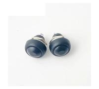 10pcs Two Pins 12mm DIY Reset Small-sized Push Button Switch Momentary Electrical Power Horn Switches IDGTTLDF(Gold)