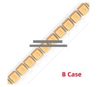 10pcs Type B 1UF 4.7UF 10UF 47UF 100UF 220UF Tantalum Capacitor 4V 6.3V 16V 20V 25V 35V 50V 3528 1210 227 476 107 475 106 105(B 25V 22UF 226)
