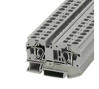 10pcs Type ST6 20-8 AWG Fast Wiring Contductor Connector Modular Push In Screwless Terminal Block ST-6(Blue)