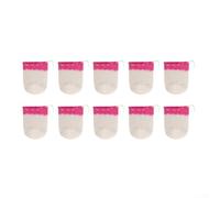 10Pcs U-Shaped Camping Lantern Mantles for Coleman Kerosene Propane Lamps - Cotton Yarn Lamp Shades Size 21 Replacement Parts for Outdoor Hiking For Lighting Repair(pink-small)