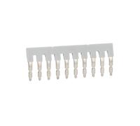 10Pcs UK 2.5 Terminal Block UK2.5B Screw Connection Connect Strip 2.5B 2.5mm² Cable Electrical Din Rail Wire Connector(EB10-6)