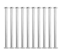 10pcs Umbrella Rivet Replacement Handle Screws with Pouch | Weather Resistant and Wind-resistant Connection, Polished Finish with Smooth Surfaces and Rounded Edges, for Garden and Beach