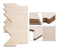 10pcs Unfinished Wooden Arrow Signs 15x40cm DIY Garden Decor | Rustic Wood, Weather-resistant For Indoor/outdoor Use, for ideal For Events, Home Decor, And Personalized Crafting Projects