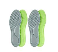 10pcs Unisex Memory Foam Orthopedic Insoles Deodorizing Insole Shoes Sports Absorbs Sweat Soft Shoe Accessories(Grey 2pairs,43-44)
