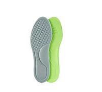 10pcs Unisex Memory Foam Orthopedic Insoles Deodorizing Insole Shoes Sports Absorbs Sweat Soft Shoe Accessories(Grey 1pair,35-36)