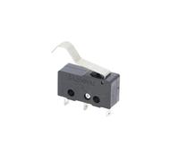 10pcs/unit Micro switch 2/3 pin NO/NC limit switch 5A 250VAC KW11-3Z Roller arc rod quick action push type micro switch(3P curved handle)