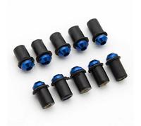 10Pcs Universal Accessories M5x16mm Motorcycle Windscreen Bolts Windshield Screws Mount Combination Kit For Yamaha(Type B)