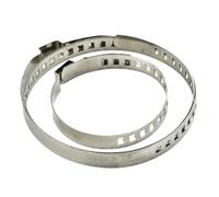 10Pcs Universal Axle CV Joint Boot Clamp Kit Stainless Steel Large +Small Clamps Adjustable 31.75mm-41.02mm 69.85mm-127.00mm