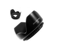 10pcs Universal Digital Camera Black Flower Shape Lens Hood, For Canon For Nikon 18-55 52mm Screw Spiral 52 Mm