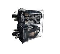 10pcs Universal Power Relay JTX-2C JTX-3C Mini Electromagnetic Relay Switch 8 11 pin 6V 24V 12V 220V AC DC with Base(Jtx-2c,DC12V)