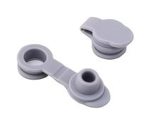 10Pcs Universal Silicone Sealing Bottle Straw Hole Grommets Stopper Lids Straw Plug Replacement 20/30Oz Thermos Cup, Wine Stoppers, Wine Stoppers and Pourers (Grey)