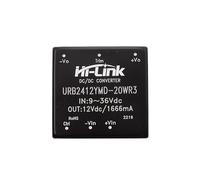 10pcs URB2412YMD-20WR3 Small Size 20W 12V 1666mA DC DC Converter Power Supply Intelligent Module 91% Efficiency