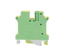 10Pcs USLKG5N USLKG5 Universal Screw Ground Protective Earth Modular Wire Electrical Connector Din Rail Terminal Block USLKG 5N