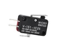 10pcs V-151-1C25 SPDT 1 NO 1 NC Short Straight Hinge Lever Arm Limit MicroSwitch E-Switch